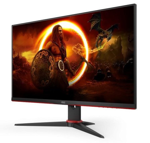 AOC Monitor 24G2SPAE 23.8 cala IPS 165Hz HDMIx2 DP Głośniki AOC Monitor 24G2SPAE 23.8 cala IPS 165Hz HDMIx2 DP Głośniki