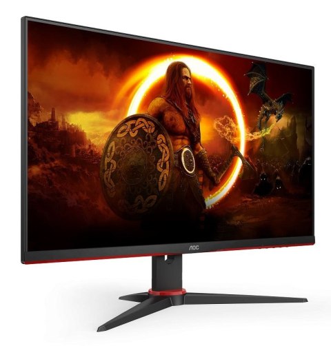 AOC Monitor 24G2SPAE 23.8 cala IPS 165Hz HDMIx2 DP Głośniki AOC Monitor 24G2SPAE 23.8 cala IPS 165Hz HDMIx2 DP Głośniki