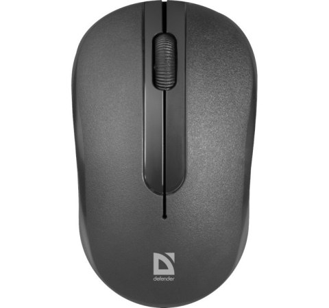 Defender Mysz bezprzewodowa optyczna HIT MM-495 czarna 1600 dpi Defender Mysz bezprzewodowa optyczna HIT MM-495 czarna 1600 dpi