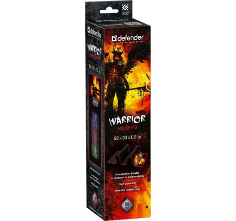 Defender Podkładka Gaming Warrior 820 x 300 x 3 mm Defender Podkładka Gaming Warrior 820 x 300 x 3 mm