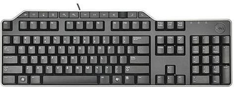 Dell Przewodowa biznesowa klawiatura multimedialna USB KB-522, czarna Dell Przewodowa biznesowa klawiatura multimedialna USB KB-522, czarna