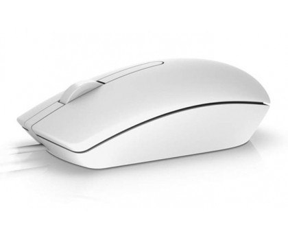 Dell Przewodowa mysz optyczna USB biała MS116 Dell Przewodowa mysz optyczna USB biała MS116