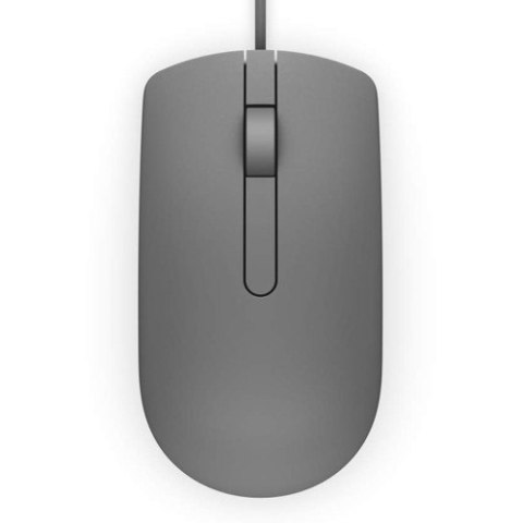 Dell Przewodowa mysz optyczna USB szara MS116