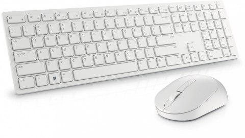 Dell Zestaw bezprzewodowy klawiatura + mysz KM5221W biały Dell Zestaw bezprzewodowy klawiatura + mysz KM5221W biały