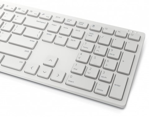 Dell Zestaw bezprzewodowy klawiatura + mysz KM5221W biały Dell Zestaw bezprzewodowy klawiatura + mysz KM5221W biały