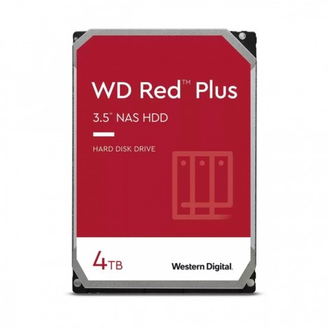 Western Digital Dysk 3,5 cala WD Red Plus 4TB CMR 256MB/5400RPM Western Digital Dysk 3,5 cala WD Red Plus 4TB CMR 256MB/5400RPM