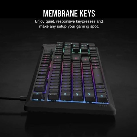 Corsair Klawiatura K55 Core RGB Czarna Corsair Klawiatura K55 Core RGB Czarna