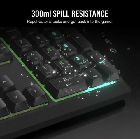 Corsair Klawiatura K55 Core RGB Czarna Corsair Klawiatura K55 Core RGB Czarna
