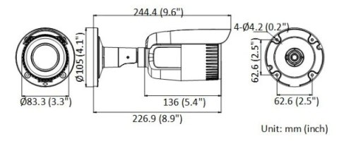 Hikvision Kamera IP DS-2CD1643G2-IZ (2.8-12mm) Hikvision Kamera IP DS-2CD1643G2-IZ (2.8-12mm)
