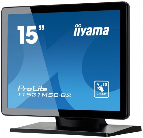 IIYAMA Monitor 15 cali T1521MSC-B2 POJEMN.10PKT.TN,7H,IP65(front),VGA,HDMI,2x2W,4:3,VESA IIYAMA Monitor 15 cali T1521MSC-B2 POJEMN.10PKT.TN,7H,IP65(front),VGA,HDMI,2x2W,4:3,VESA