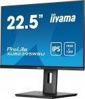 IIYAMA Monitor 22.5 cala XUB2395WSU-B5 IPS, PIVOT, 1920x1200, DP, HDMI, VGA, 16:10, 2xUSB, 2x2W, Freesync, HAS(150mm)