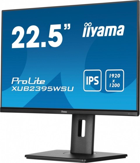 IIYAMA Monitor 22.5 cala XUB2395WSU-B5 IPS, PIVOT, 1920x1200, DP, HDMI, VGA, 16:10, 2xUSB, 2x2W, Freesync, HAS(150mm) IIYAMA Monitor 22.5 cala XUB2395WSU-B5 IPS, PIVOT, 1920x1200, DP, HDMI, VGA, 16:10, 2xUSB, 2x2W, Freesync, HAS(150mm)