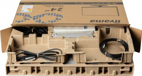 IIYAMA Monitor 24 cale XU2463HSU-B1 IPS,100HZ,ECO,3ms,SLIM,HDMI,DP,2x USB3.2 ,TCO,EPEAT IIYAMA Monitor 24 cale XU2463HSU-B1 IPS,100HZ,ECO,3ms,SLIM,HDMI,DP,2x USB3.2 ,TCO,EPEAT