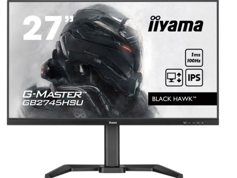 IIYAMA Monitor 27 cali G-Master GB2745HSU-B1 IPS,FHD,100Hz,1ms,2xUSB,HDMI,DP,2x2W, FreeSync,HAS(150mm) IIYAMA Monitor 27 cali G-Master GB2745HSU-B1 IPS,FHD,100Hz,1ms,2xUSB,HDMI,DP,2x2W, FreeSync,HAS(150mm)