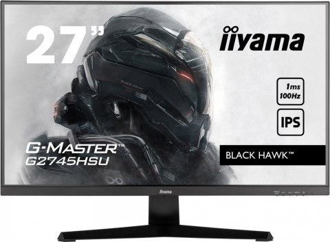 IIYAMA Monitor 27 cali G-Master GB2745HSU-B1 IPS,FHD,100Hz,1ms,2xUSB,HDMI,DP,2x2W, FreeSync,HAS(150mm) IIYAMA Monitor 27 cali G-Master GB2745HSU-B1 IPS,FHD,100Hz,1ms,2xUSB,HDMI,DP,2x2W, FreeSync,HAS(150mm)