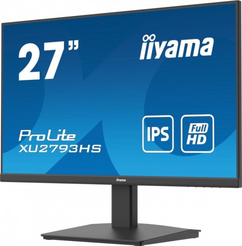 IIYAMA Monitor 27 cali XU2793HS-B6 IPS,HDMI,DP,ACR,2x2W IIYAMA Monitor 27 cali XU2793HS-B6 IPS,HDMI,DP,ACR,2x2W