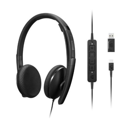 Lenovo Zestaw słuchawkowy przewodowy VoIP Teams 4XD1M45626 Lenovo Zestaw słuchawkowy przewodowy VoIP Teams 4XD1M45626