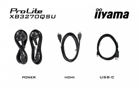IIYAMA Monitor 32 cale XB3270QSU-B1 IPS,WQHD,HDMI,DP,100Hz,250cd,3ms,2x2W, 3xUSB(3.2),FlickerFree,VESA,HAS(150mm) IIYAMA Monitor 32 cale XB3270QSU-B1 IPS,WQHD,HDMI,DP,100Hz,250cd,3ms,2x2W, 3xUSB(3.2),FlickerFree,VESA,HAS(150mm)