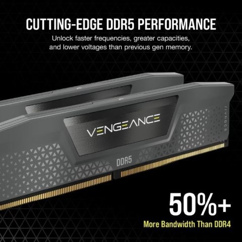 Corsair Pamięć DDR5 Vengeance 32GB/6000 (2*16GB) CL30 AMD EXPO & Intel XMP Corsair Pamięć DDR5 Vengeance 32GB/6000 (2*16GB) CL30 AMD EXPO & Intel XMP