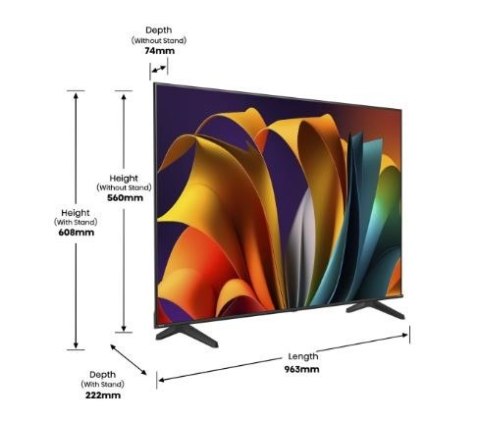 Hisense Telewizor LED 43 cale 43A6N Hisense Telewizor LED 43 cale 43A6N
