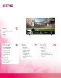 Hisense Telewizor QLED 43 cale 43E7NQ
