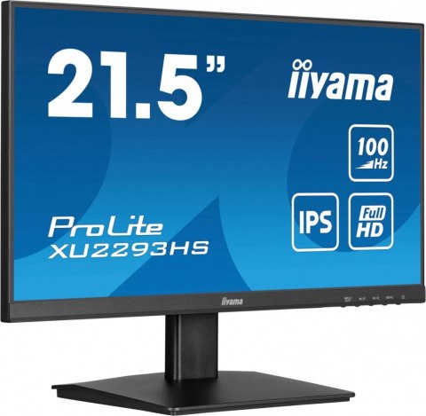 IIYAMA Monitor 21,5 cala XU2293HS-B6 IPS/HDMI/DP/SLIM/2x1W IIYAMA Monitor 21,5 cala XU2293HS-B6 IPS/HDMI/DP/SLIM/2x1W