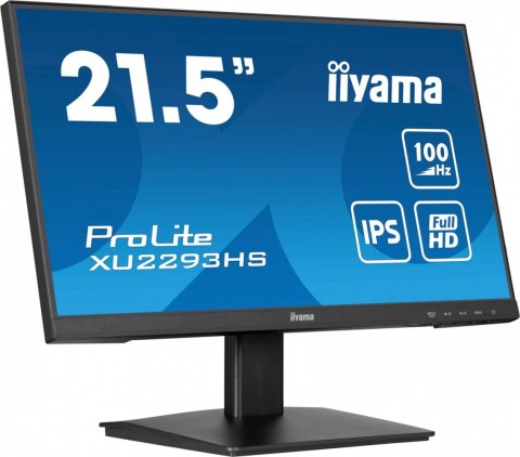IIYAMA Monitor 21,5 cala XU2293HS-B6 IPS/HDMI/DP/SLIM/2x1W IIYAMA Monitor 21,5 cala XU2293HS-B6 IPS/HDMI/DP/SLIM/2x1W
