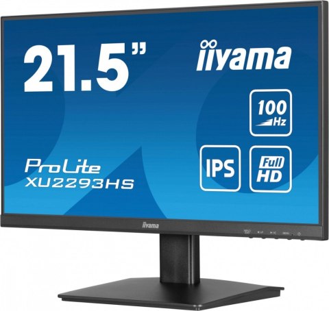IIYAMA Monitor 21,5 cala XU2293HS-B6 IPS/HDMI/DP/SLIM/2x1W IIYAMA Monitor 21,5 cala XU2293HS-B6 IPS/HDMI/DP/SLIM/2x1W