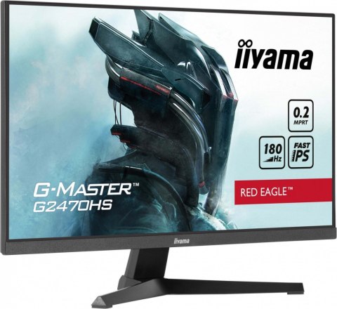 IIYAMA Monitor 24 cale G2470HS-B1 IPS,FHD, 180Hz IIYAMA Monitor 24 cale G2470HS-B1 IPS,FHD, 180Hz