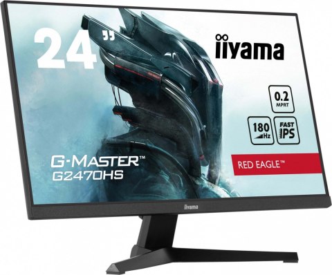 IIYAMA Monitor 24 cale G2470HS-B1 IPS,FHD, 180Hz IIYAMA Monitor 24 cale G2470HS-B1 IPS,FHD, 180Hz