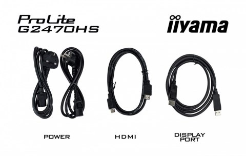 IIYAMA Monitor 24 cale G2470HS-B1 IPS,FHD, 180Hz IIYAMA Monitor 24 cale G2470HS-B1 IPS,FHD, 180Hz