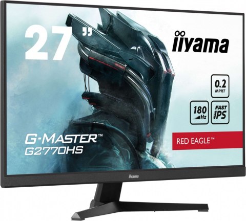 IIYAMA Monitor 27 cali G2770HS-B1 IPS,FHD,180Hz IIYAMA Monitor 27 cali G2770HS-B1 IPS,FHD,180Hz