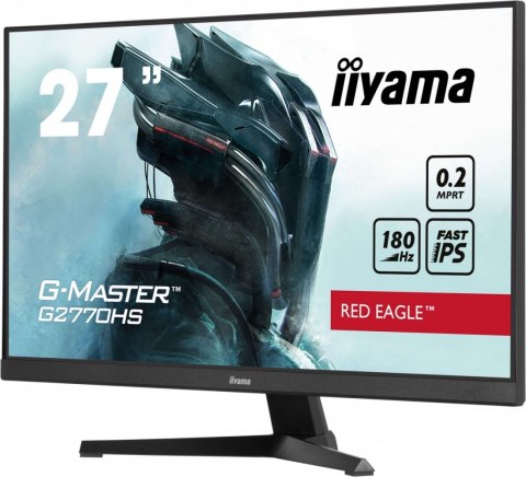 IIYAMA Monitor 27 cali G2770HS-B1 IPS,FHD,180Hz IIYAMA Monitor 27 cali G2770HS-B1 IPS,FHD,180Hz