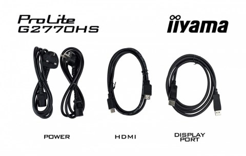 IIYAMA Monitor 27 cali G2770HS-B1 IPS,FHD,180Hz IIYAMA Monitor 27 cali G2770HS-B1 IPS,FHD,180Hz