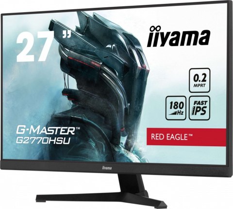 IIYAMA Monitor 27 cali G2770HSU-B6 0.2ms,IPS,DP,HDMI,180Hz IIYAMA Monitor 27 cali G2770HSU-B6 0.2ms,IPS,DP,HDMI,180Hz