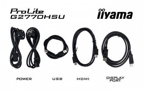 IIYAMA Monitor 27 cali G2770HSU-B6 0.2ms,IPS,DP,HDMI,180Hz IIYAMA Monitor 27 cali G2770HSU-B6 0.2ms,IPS,DP,HDMI,180Hz