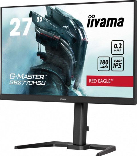 IIYAMA Monitor 27 cali GB2770HSU-B6 0.2ms,IPS,DP,HDMI,180Hz IIYAMA Monitor 27 cali GB2770HSU-B6 0.2ms,IPS,DP,HDMI,180Hz