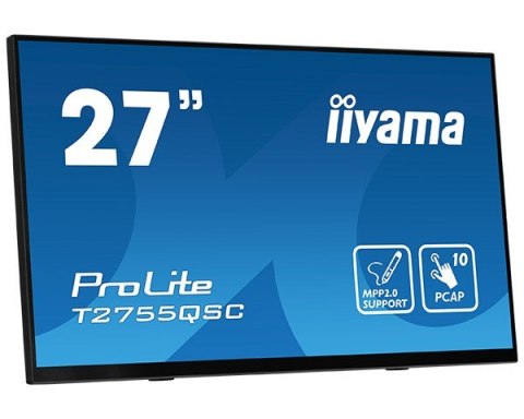 IIYAMA Monitor 27 cali T2755QSC-B1 Dotyk, USB, HDMI, IPS, QHD IIYAMA Monitor 27 cali T2755QSC-B1 Dotyk, USB, HDMI, IPS, QHD