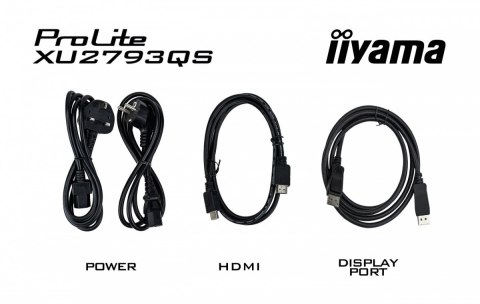 IIYAMA Monitor 27 cali XU2793QS-B6 IPS,QHD,100Hz,HDMI,DP IIYAMA Monitor 27 cali XU2793QS-B6 IPS,QHD,100Hz,HDMI,DP