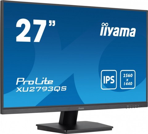 IIYAMA Monitor 27 cali XU2793QS-B6 IPS,QHD,100Hz,HDMI,DP IIYAMA Monitor 27 cali XU2793QS-B6 IPS,QHD,100Hz,HDMI,DP