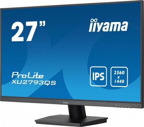IIYAMA Monitor 27 cali XU2793QS-B6 IPS,QHD,100Hz,HDMI,DP IIYAMA Monitor 27 cali XU2793QS-B6 IPS,QHD,100Hz,HDMI,DP