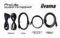 IIYAMA Monitor 27 cali XUB2797QSNP-B1,IPS,QHD,USB-c Dock,KVM,HDMI /5y/