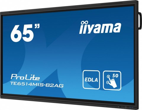 IIYAMA Monitor interaktywny 65 cali TE6514MIS-B2AG, INFRARED,50pkt,VA,4K, 7H,WiFi,MIC,USB, ANDROID 13, Google EDLA IIYAMA Monitor interaktywny 65 cali TE6514MIS-B2AG, INFRARED,50pkt,VA,4K, 7H,WiFi,MIC,USB, ANDROID 13, Google EDLA