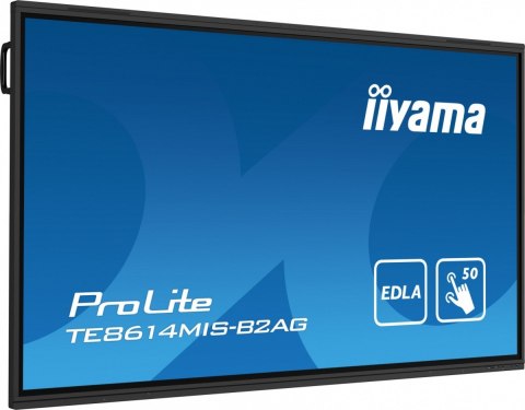 IIYAMA Monitor interaktywny 86 cali TE8614MIS-B2, INFRARED,50pkt,VA,4K, 7H,WiFi,MIC,USB ANDROID 13, Google EDLA IIYAMA Monitor interaktywny 86 cali TE8614MIS-B2, INFRARED,50pkt,VA,4K, 7H,WiFi,MIC,USB ANDROID 13, Google EDLA
