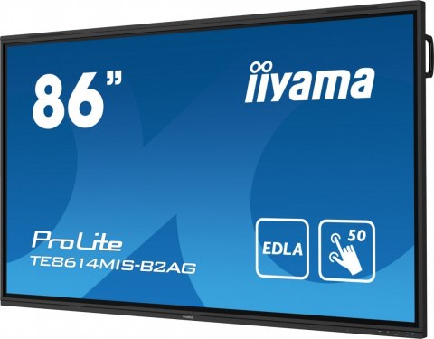 IIYAMA Monitor interaktywny 86 cali TE8614MIS-B2, INFRARED,50pkt,VA,4K, 7H,WiFi,MIC,USB ANDROID 13, Google EDLA IIYAMA Monitor interaktywny 86 cali TE8614MIS-B2, INFRARED,50pkt,VA,4K, 7H,WiFi,MIC,USB ANDROID 13, Google EDLA
