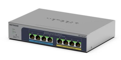 Netgear Przełącznik MS108TUP 8x2.5G PoE++ Netgear Przełącznik MS108TUP 8x2.5G PoE++