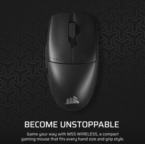Corsair Mysz bezprzewodowa M55 Czarna Corsair Mysz bezprzewodowa M55 Czarna