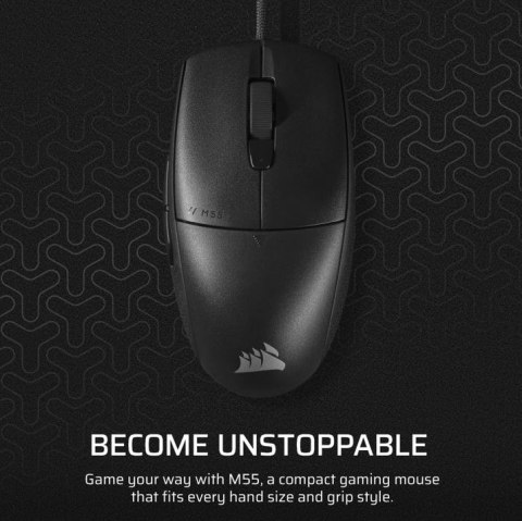 Corsair Mysz przewodowa M55 czarna Corsair Mysz przewodowa M55 czarna