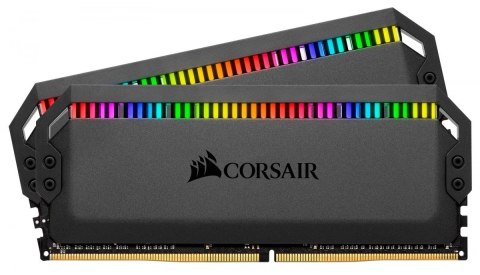 Corsair Pamięć DDR4 Dominator Platinum RGB 32GB/3200 (2*16GB) CL16 czarna Corsair Pamięć DDR4 Dominator Platinum RGB 32GB/3200 (2*16GB) CL16 czarna