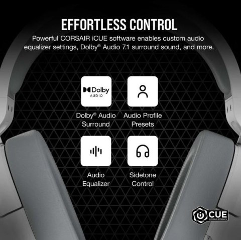 Corsair Słuchawki HS55 Surround White Corsair Słuchawki HS55 Surround White